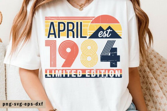 40th Birthday Retro Shirt: A Nostalgic Graphics Gem for T-Shirt Designs
