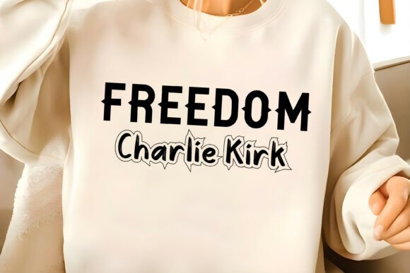 Charlie Kirk Freedom SVG: A Versatile Graphics Asset for T-Shirt Designs