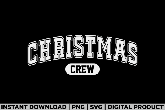 Christmas Crew Tee: A Versatile Graphic for T-Shirt Designs
