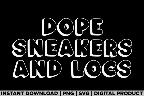 Dope Sneakers and Locs: A Fresh Take on T-Shirt Designs