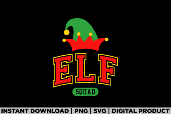 ELF Squad Graphics: Perfect for T-Shirt Designs