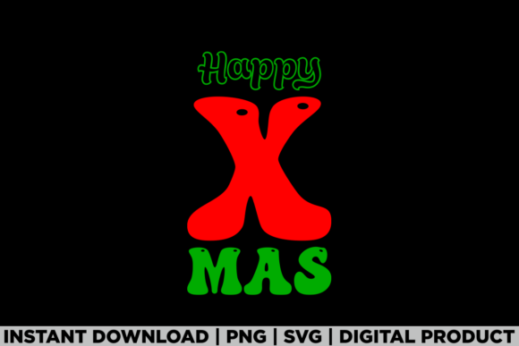 Happy Xmas Family Christmas Holiday Tee Graphics