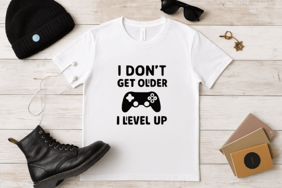 Level Up Your T-Shirt Designs with This Bold Graphic