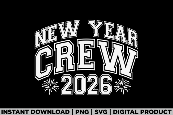 New Year Crew 2026 Fireworks: A Trendy Tee Graphics Must-Have