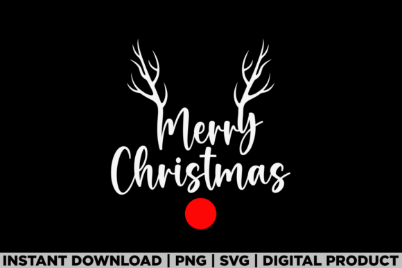Reindeer Merry Christmas Family T-Shirt Graphics