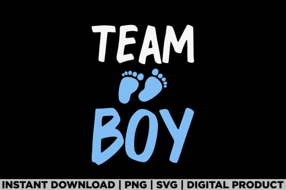Team Boy Gender Reveal Baby Shower